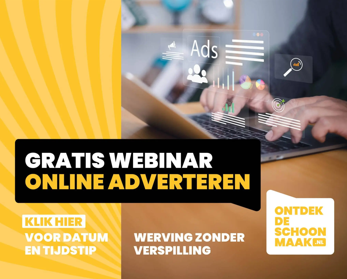 Slim adverteren voor je schoonmaakvacatures