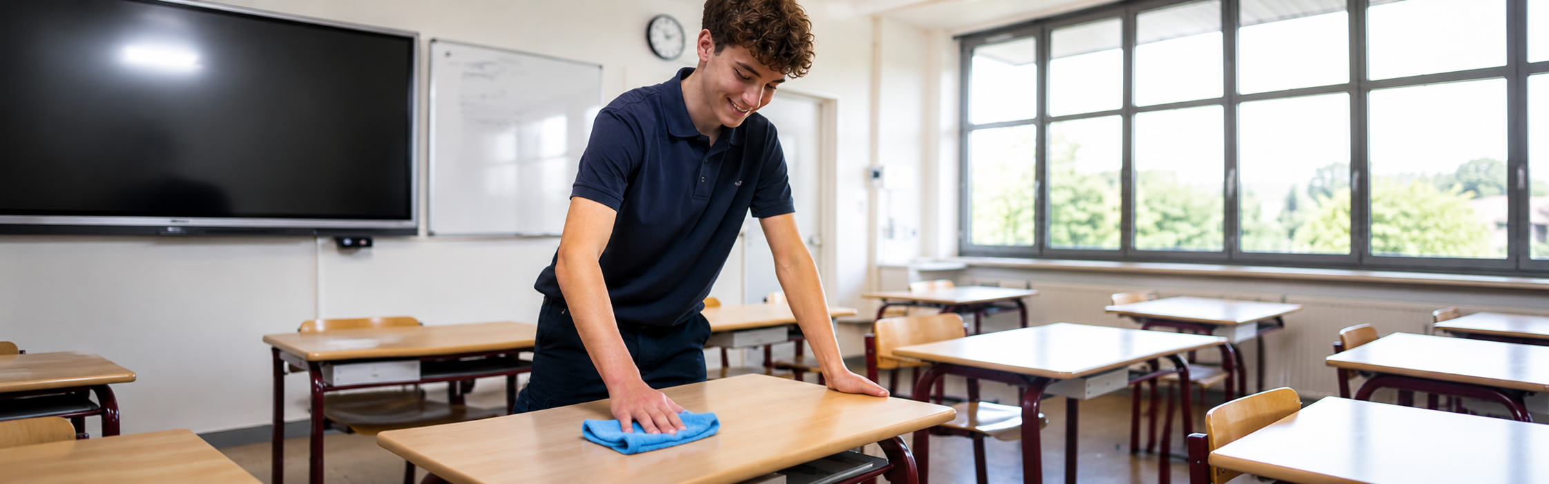 Waarom kiezen voor werk in de schoonmaak?